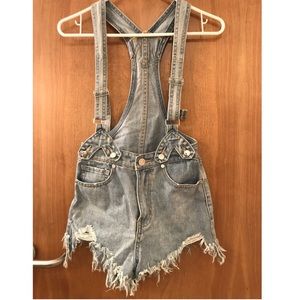 Unif Denim Overalls / Shortalls / Romper